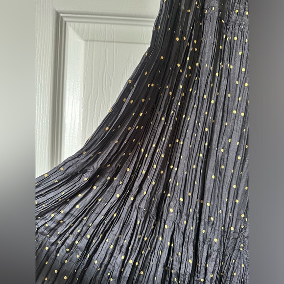 Mes Demoiselles Polka Dot Creased Skirt - Picture 6 of 9